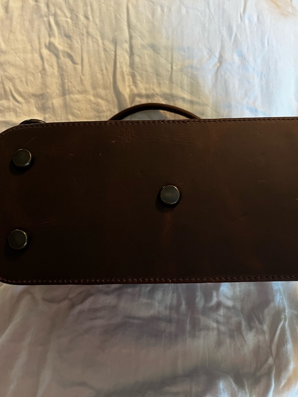 Nena & Co Handcrafted Mexican Wool and Leather Medium Day Bag - Picture 4 of 9